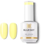 BLUESKY Gel Polish for Nails Color Light Yellow,Salon Single Bottle Gel Soak Off Manicure at Home...