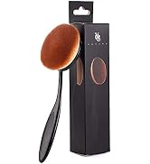 Yoseng Oval Foundation Brush Large Toothbrush makeup brushes Fast Flawless Application Liquid Cre...