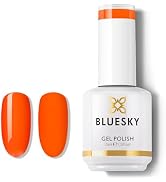 BLUESKY Gel Polish for Nails Color Tangerine,Salon Single Bottle Gel Soak Off Manicure at Home,Lo...