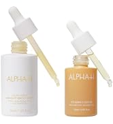 Alpha-H Signs of Aging Skincare Set: Midnight Reboot Serum & Vitamin C Bundle