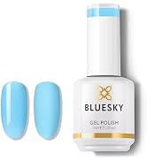 BLUESKY Gel Polish for Nails Color Light Blue,Salon Single Bottle Gel Soak Off Manicure at Home,L...
