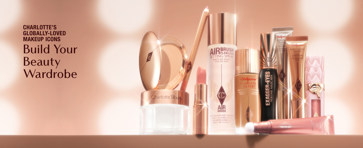 charlotte tilbury's globally-loved makeup icons, build your beauty wardrobe