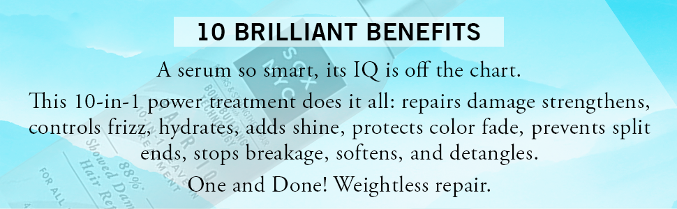 SGX NYC Hair IQ - 4 Fl Oz - For All Hair Types
