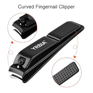 curved fingernail clipper
