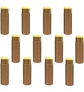 Healthcom 12 Pcs 0.3 Oz Paperboard Lip Balm Tubes 10ml Empty Cardboard Krafts Tubes Lipstick Tube...