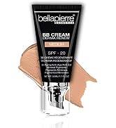 bellapierre BB Cream with SPF 20 - Tinted Sunscreen, Concealer, Foundation, & Moisturizing Face C...
