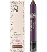 Style Edit Root Touch Up Stick - Medium Brown Hair Concealer, Temporary Gray Coverage, Premium Ha...