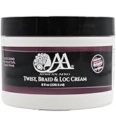 African Afro Twist Braid and Loc Cream for Styling Hair | Hair Smoothing and Styling Cream for Tw...