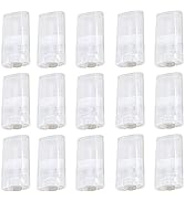 Healthcom 15ml Clear Empty Plastic Deodorant Containers 0.5 Oz New Empty Oval Lip Balm Tubes Cont...