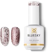 BLUESKY Reflective Glitter Gel Nail Polish- Shimmer Sparkly Gel Nail Polish Soak Off Gel Polish,U...