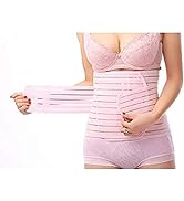 Healthcom Women's Waist Trimmer Belt Abdominal Binder Comfortable Elastic Postpartum Abdomen Reco...