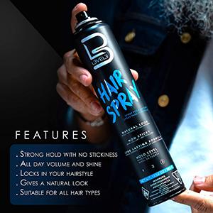 Level 3 hair spray, heat protectant spray for hair, hair spray, setting spray
