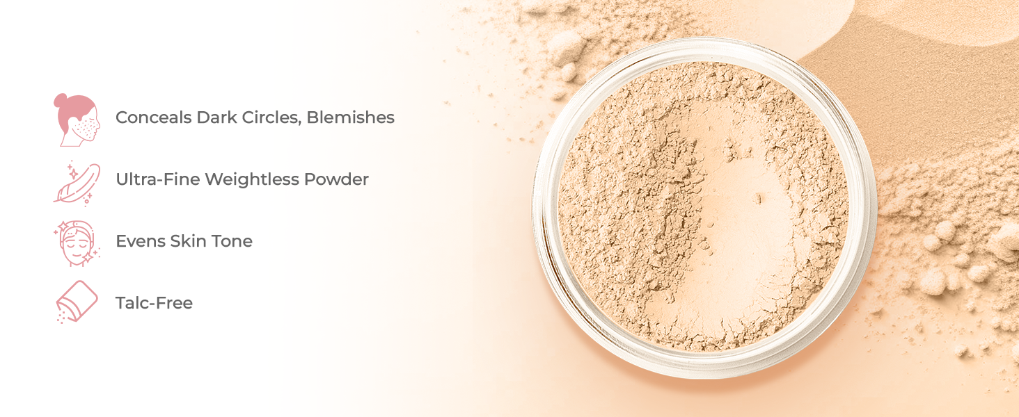 Loose concealer powder dark circle concealer powder under eye powder