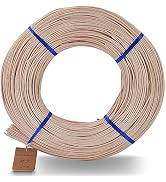 Basket Round Reed #3 2mm 1-Pound Coil Basket Weaving Cane for Chair Making and Wicker Weaving DIY...