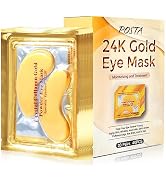 POSTA 24K Gold Eye Mask, 20 Pairs Eye Treatment Mask With Collagen, Under Eye Mask Treatment for ...