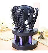Healthcom 5 Pcs Hair Combs Set Professional Salon Hair Cutting Brushes Sets Salon Hairdressing St...