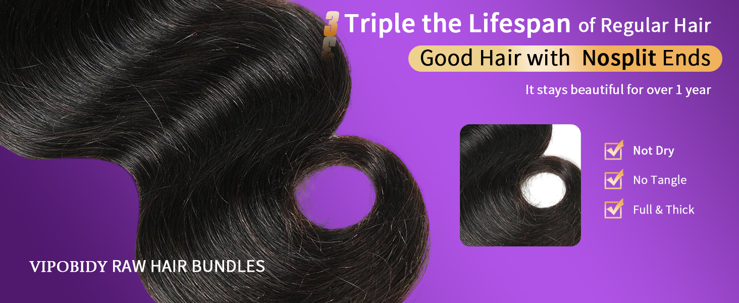 body wave bundles with closure