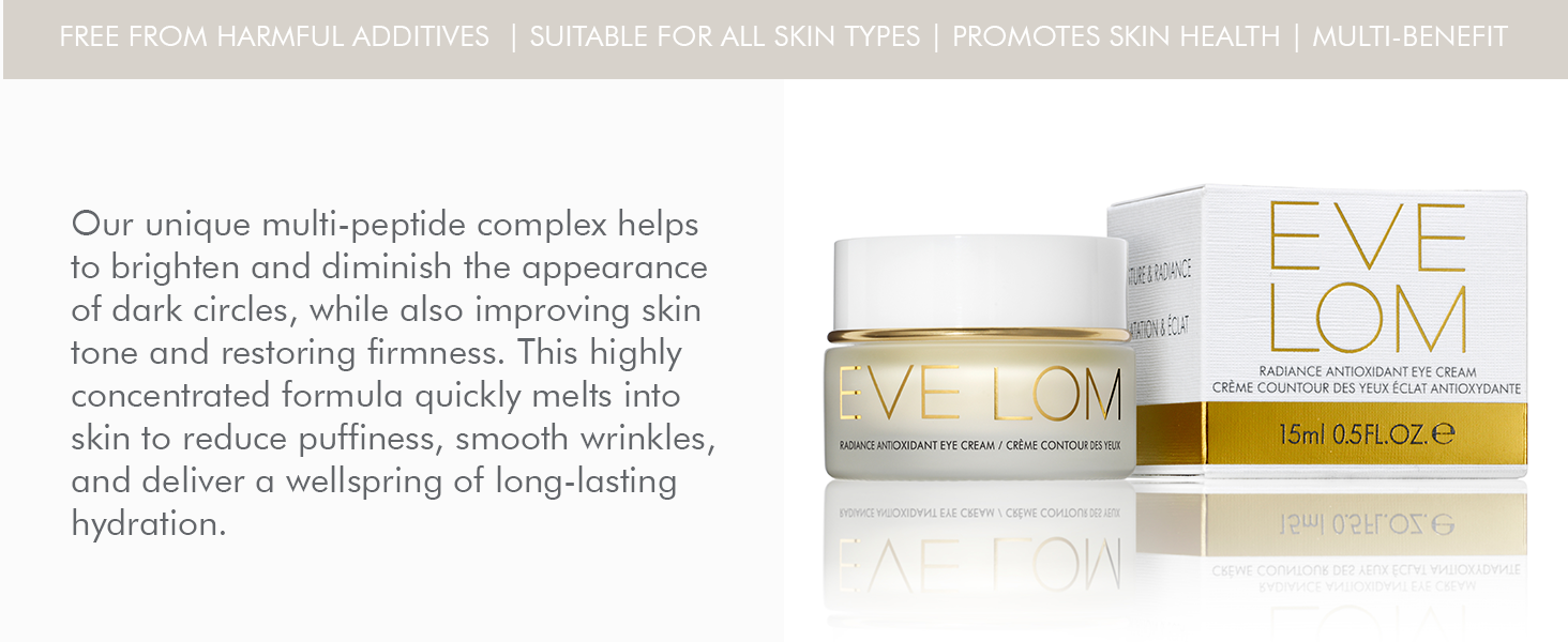 radiance antioxidant eye cream