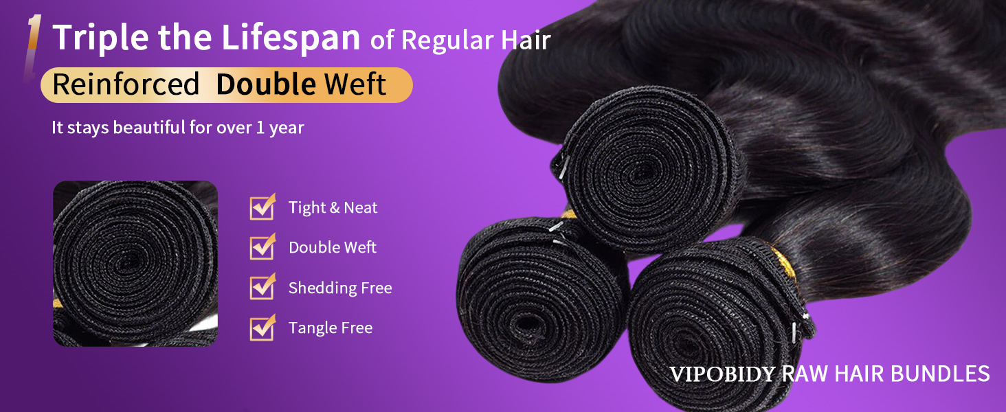 body wave bundles with closure