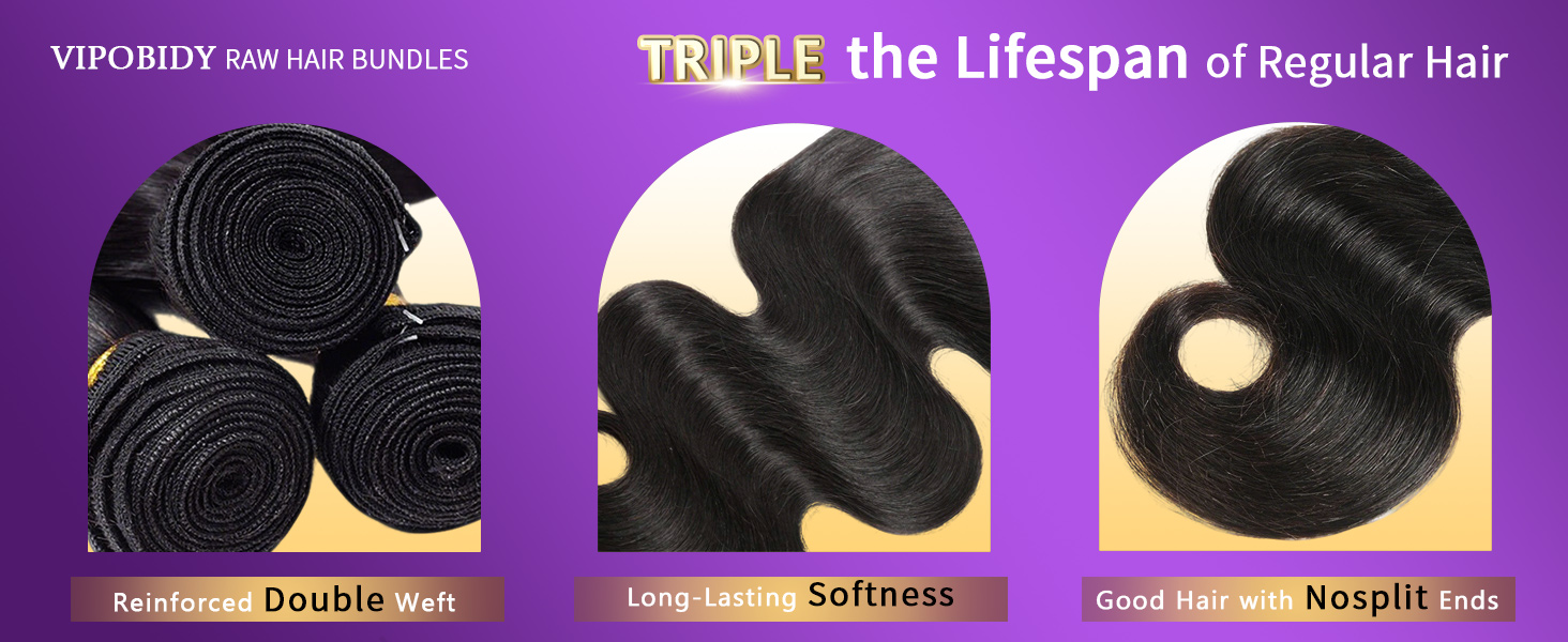 body wave bundles with closure