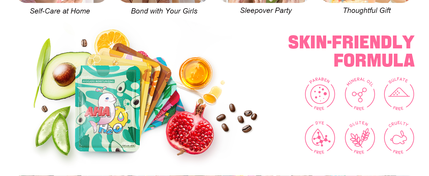 natural sheet masks
