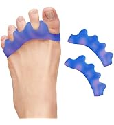 ZenToes Silicone Toe Spacers and Separators for Correct Toe Alignment, Bunion Relief, Hammertoe S...
