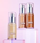Revlon Illuminance Skin-Caring Liquid Foundation, Hyaluronic Acid, Hydrating and Nourishing Formu...
