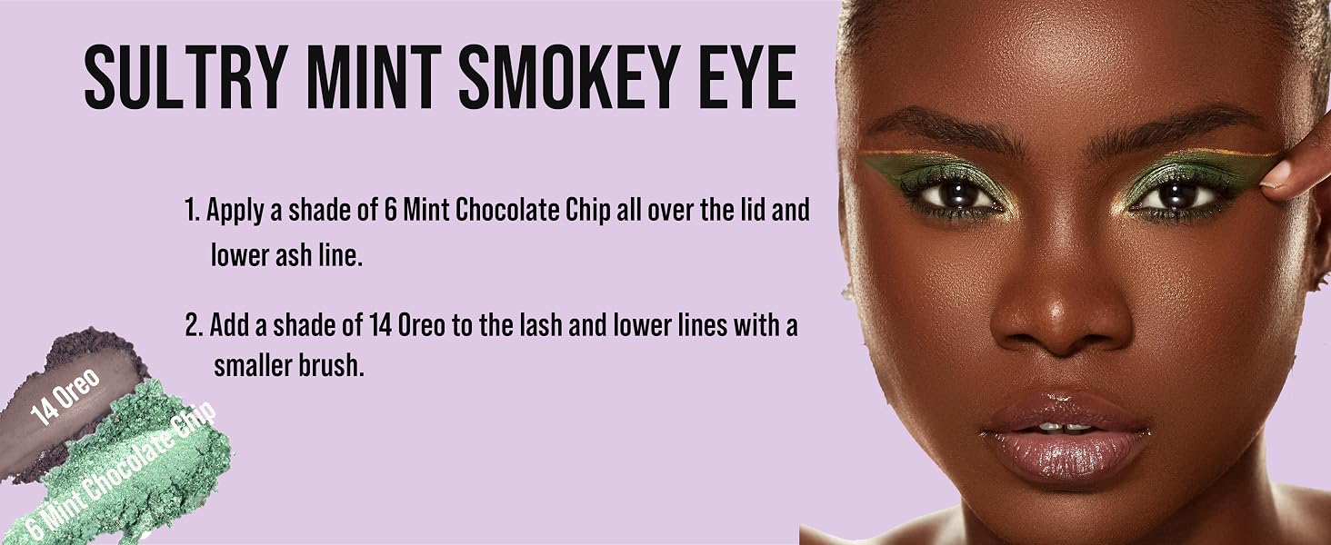 Brown eyeshadow
