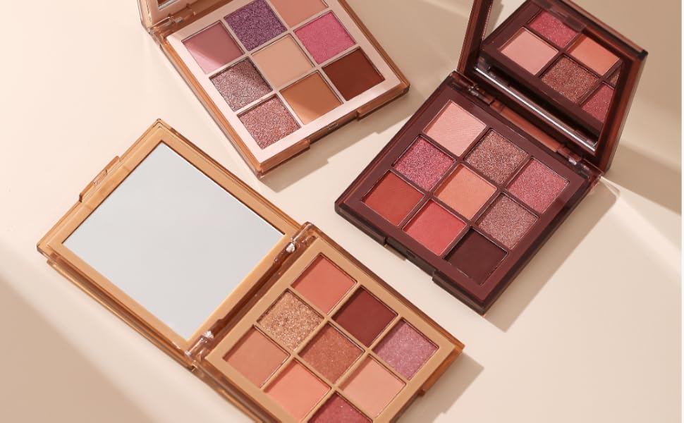 3 eyeshadows