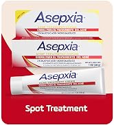 Asepxia Acne Treatment Cream for Face, 2% salicylic acid, Rapid Maximum Strength Acne Treatment, ...
