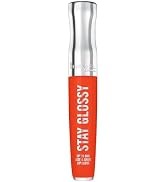Rimmel London Stay Glossy, 430 Going Viral, Lip Gloss, Non-Sticky, Cruelty-Free, Color and Shine,...