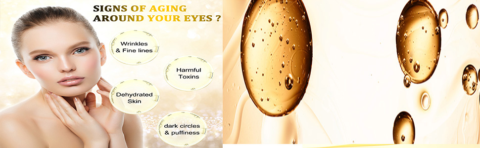 24k gold eye mask