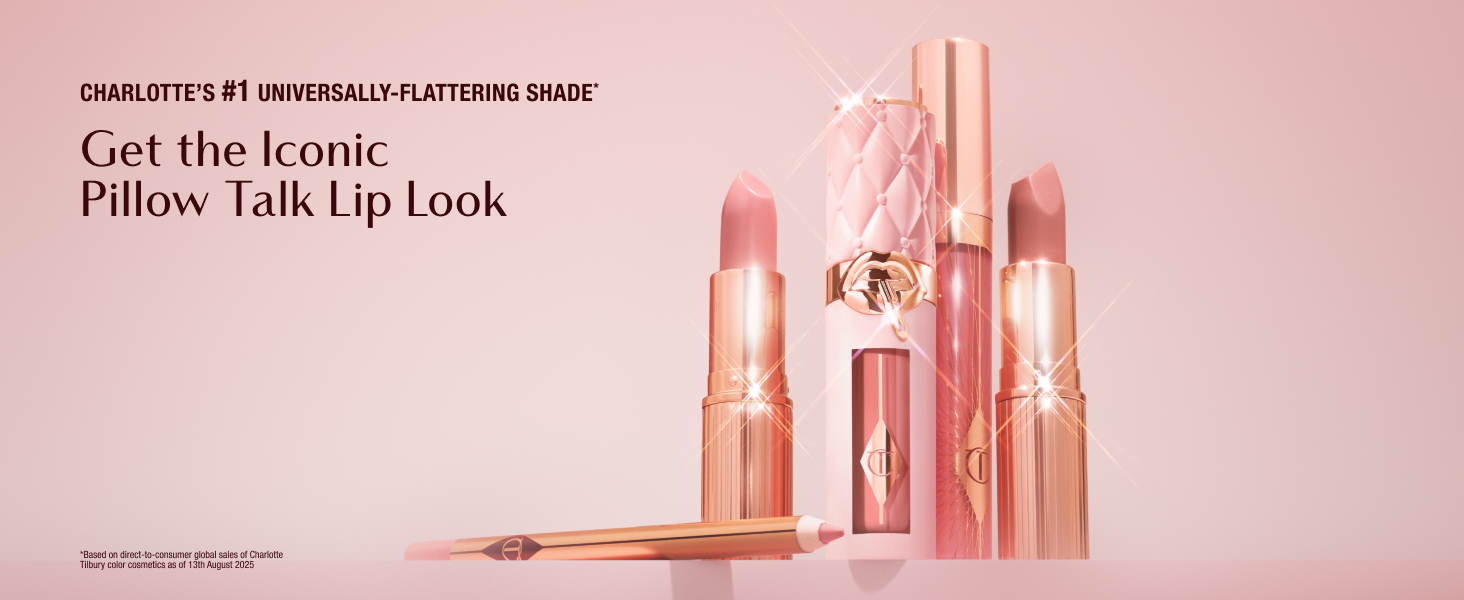 charlotte&amp;#39;s universally-flattering shade iconic pillow talk lip look
