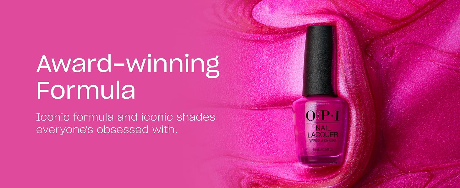 OPI Nail Lacquer Polish Award Winning Formula Iconic Shades Everyone is Obsessed With