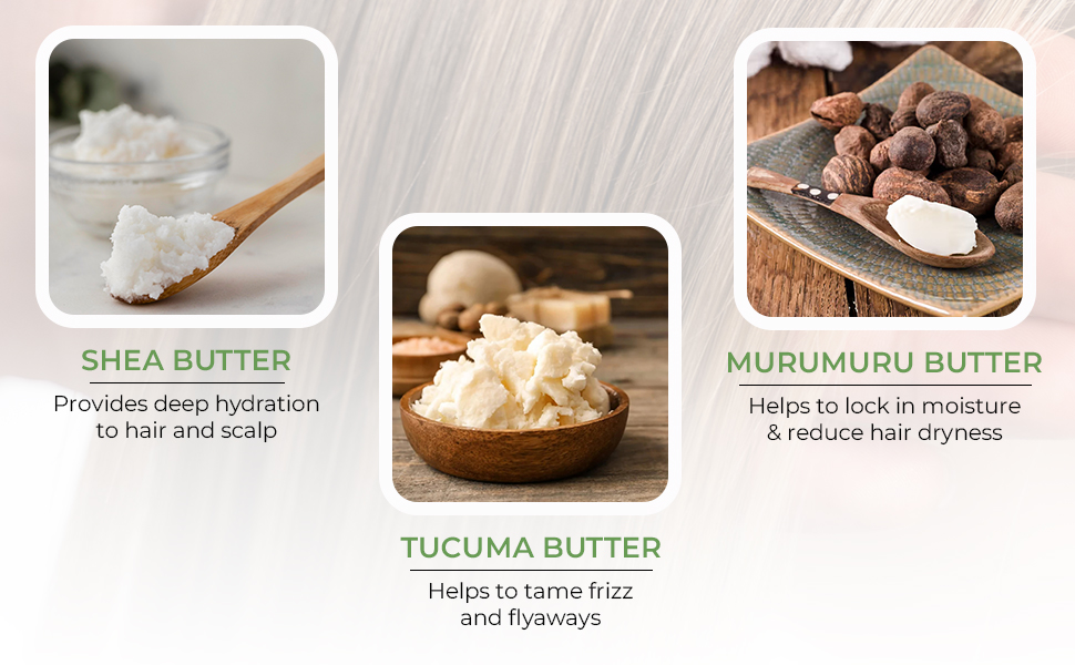 Hair conditioner enriched with shea butter for smooth, shiny & healthy hair