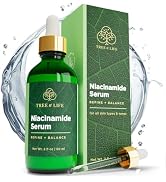 Tree of Life B3 Niacinamide Serum for Face - 2oz - 5% Vitamin B3 Cream - Moisturizer Visibly Tigh...