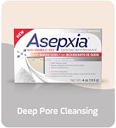 Asepxia Deep Cleansing Acne Treatment Bar Soap with Baking Soda and 2% Salicylic Acid, 4 Ounce