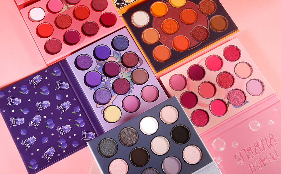 DE'LANCI Pink Eyeshadow Palette