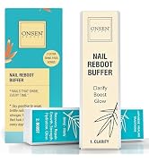 Professional Nail Buffer Block | Ultimate Shine Nail Buffing Block & 2 Extra Pads | 3-Way Buffing...