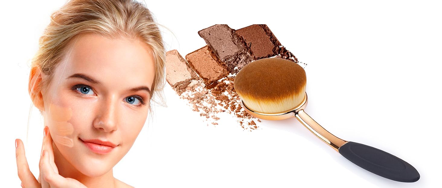 Yoseng Oval Foundation Brush