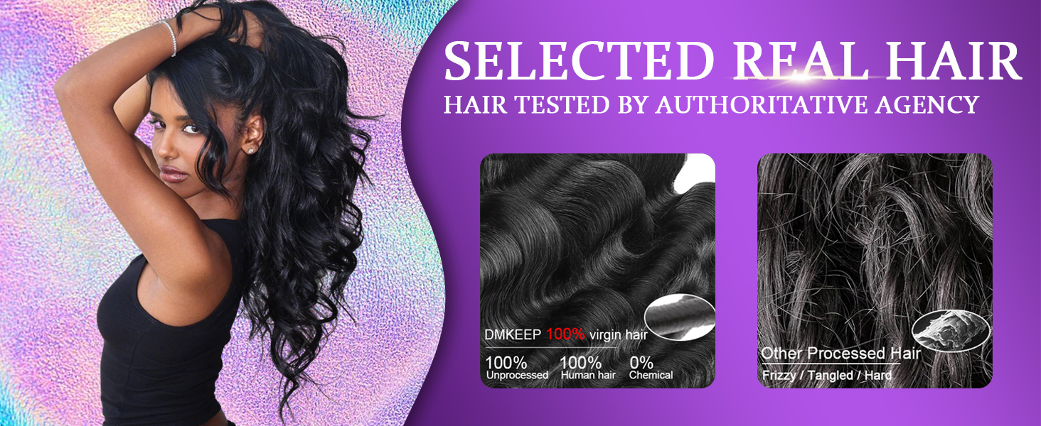 body wave bundles with closure