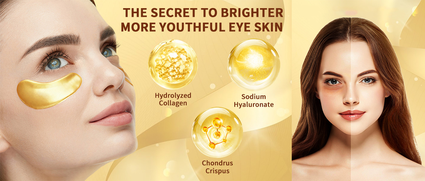 24K Gold Eye Mask