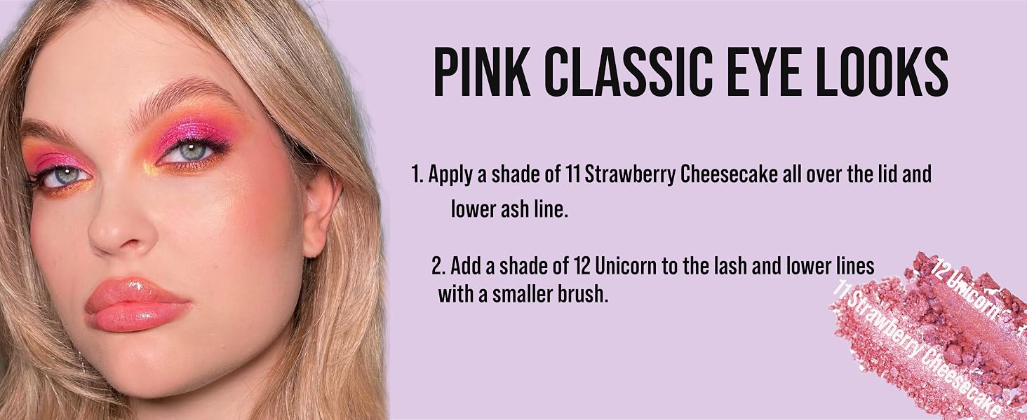 pink eyeshadow