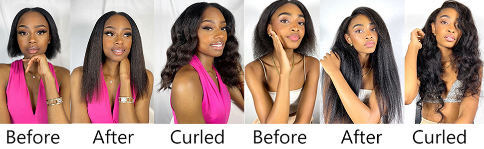 Install yaki straight clip ins