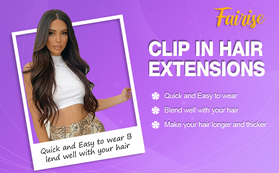 Premium Womens Straight Double Weft Thick Remy Hair Extensions Clip in on Human Hair for Short Hair