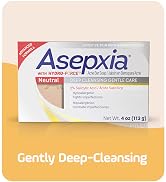 Asepxia Deep Cleansing Gentle Care Acne Treatment Hypoallergenic Bar Soap with Salicylic Acid, 4 ...